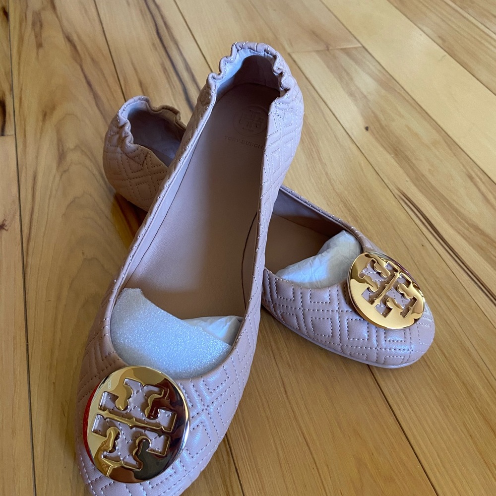 New mini miller flats tory burch